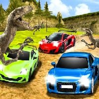 dino car race